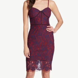 GUESS LACE DRESS Like new Corset XS LACE LIKE EUC